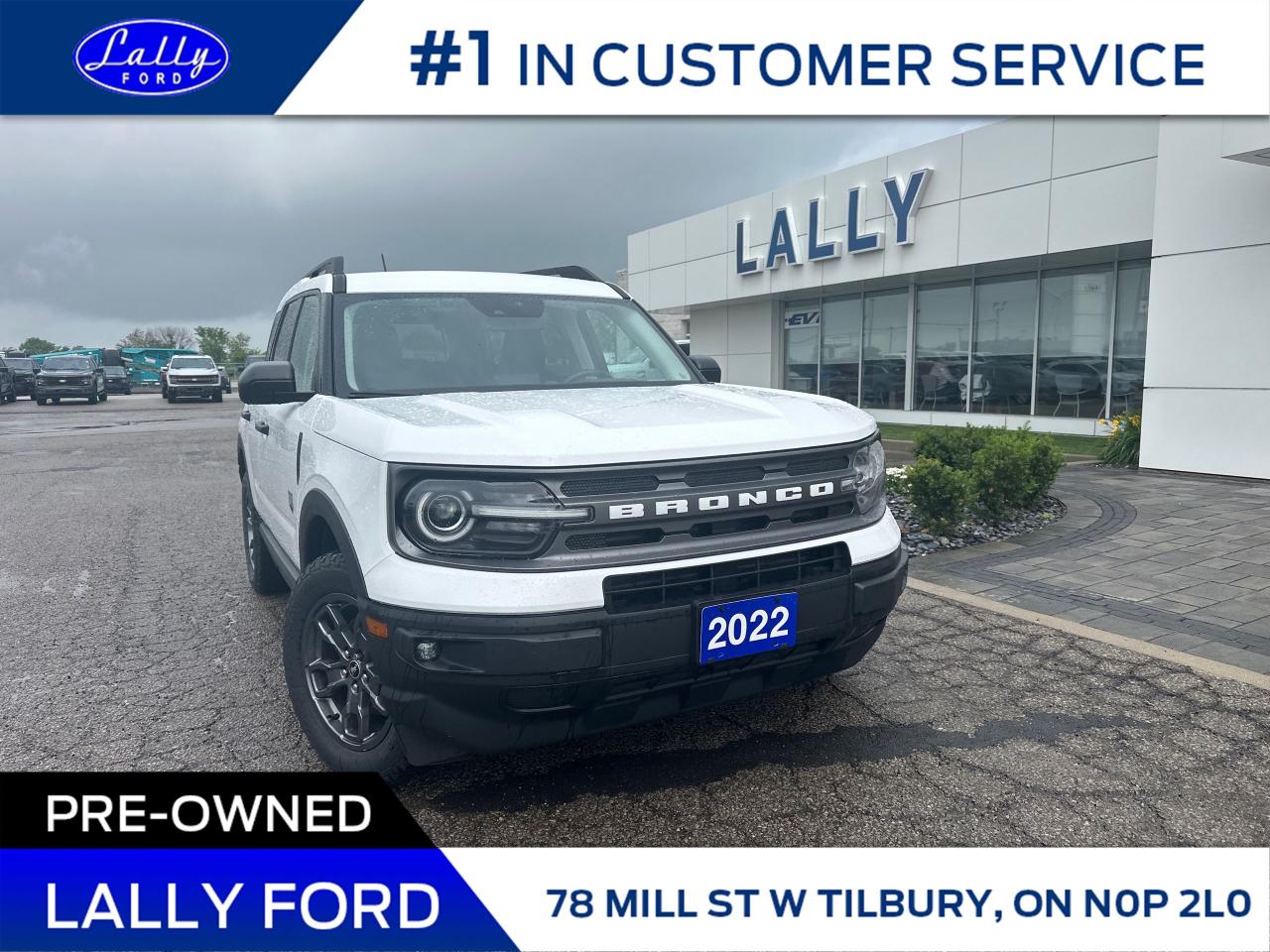 Used 2022 Ford Bronco Sport Big Bend, Local Trade, AWD!! for sale in Tilbury, ON