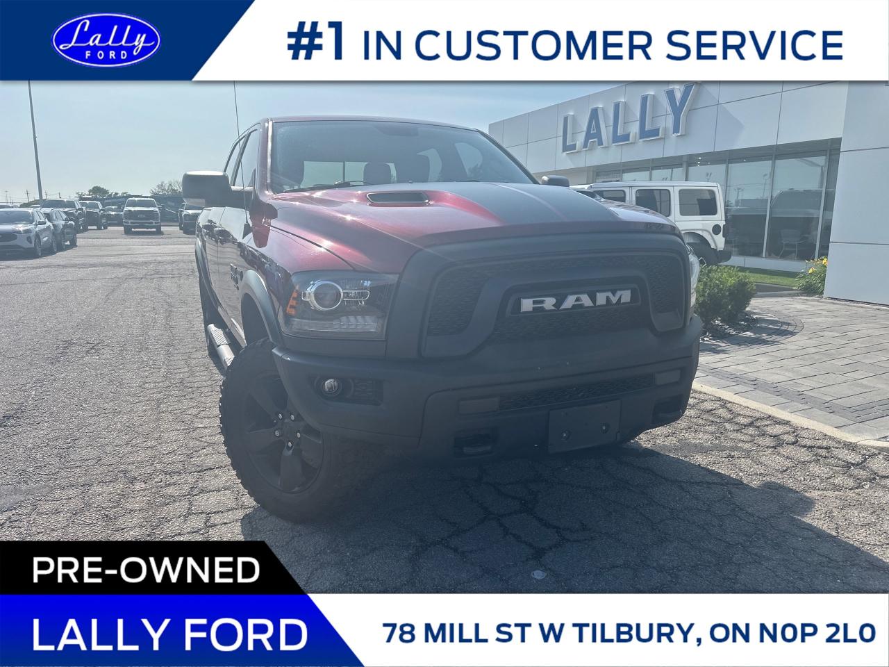 Used 2020 RAM 1500 Classic SLT Warlock, 5.7 V8, Mint!! for sale in Tilbury, ON