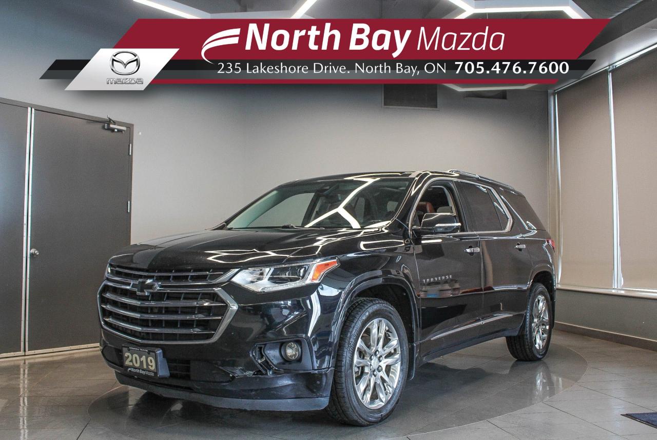 Used 2019 Chevrolet Traverse High Country HEATED/VENTILATED SEATS - CAPTAINS CHAIRS - BOSE AUDIO for sale in North Bay, ON