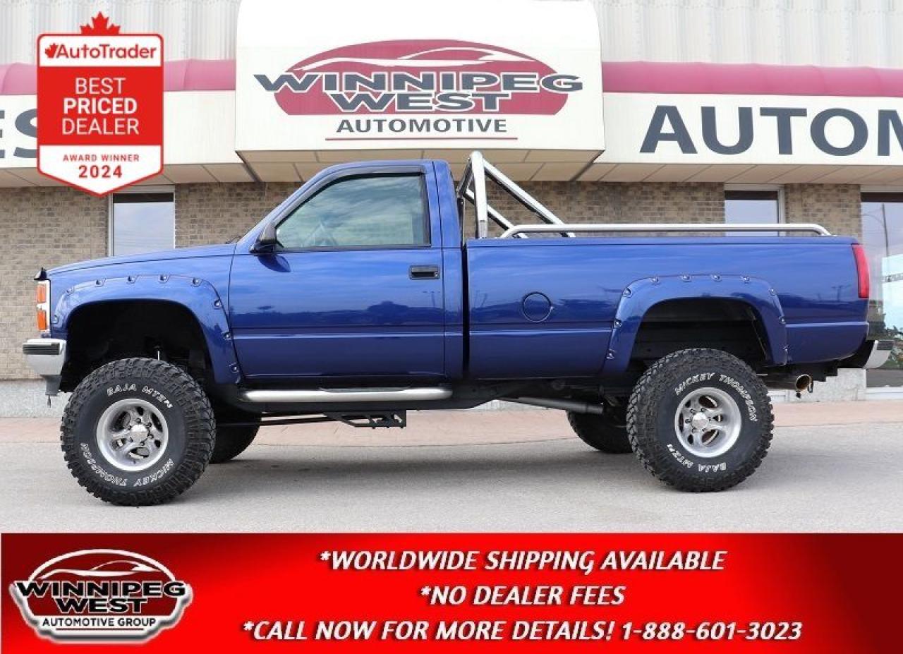 Used 1990 Chevrolet Silverado 1500 BIG LIFTED REG CAB 4X4, 8FT BOX, RESTORED/MUST SEE for sale in Headingley, MB