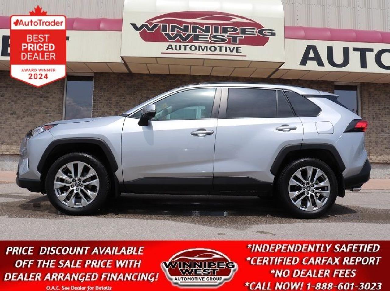 Used 2020 Toyota RAV4 LIMITED EDITION AWD, LOADED, LOW LOCAL KMS, AS NEW for sale in Headingley, MB