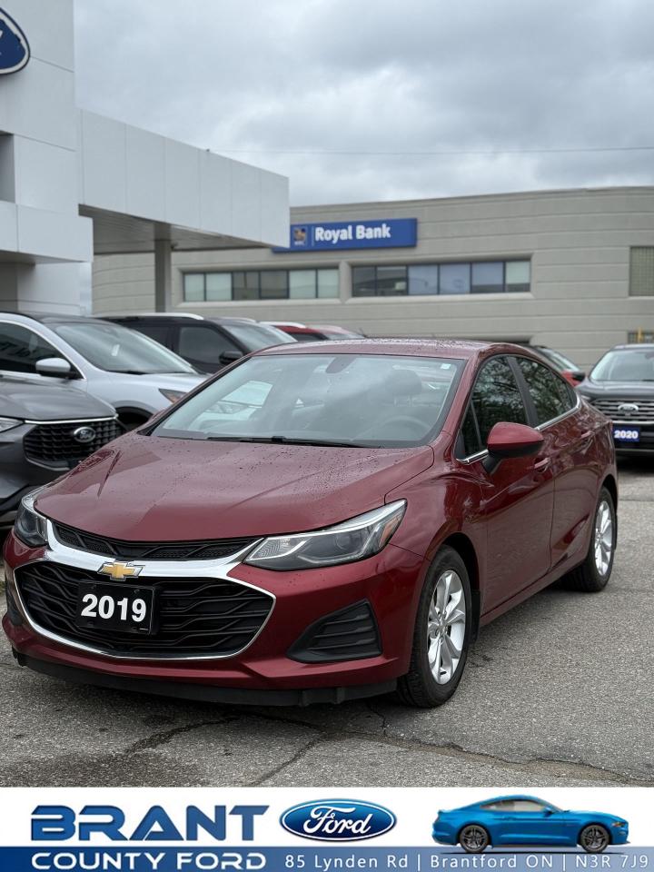 2019 Chevrolet Cruze LT  Reliable, Efficient, and Feature-Packed!
Looking for a stylish, fuel-efficient compact car with modern features and a smooth ride? Check out this 2019 Chevrolet Cruze LT  the perfect choice for daily commuting, weekend road trips, or first-time buyers!

 Key Features:
Engine: 1.4L Turbocharged 4-cylinder engine  excellent on gas without sacrificing performance

Transmission: 6-speed automatic transmission for smooth, effortless driving

Drivetrain: Front-Wheel Drive (FWD)  stable and predictable handling

Fuel Economy: Approximately 7.1L/100km combined  great for long-term savings

?? Comfort & Convenience:
Remote start system  warm it up before you even get in

Heated front seats  stay cozy in the Canadian winters

6-way power adjustable driver seat  find your perfect driving position

Keyless entry and push-button start

?? Technology:
7 Chevrolet Infotainment System touchscreen

Apple CarPlay & Android Auto compatibility

Bluetooth hands-free connectivity

Rear-view camera  easier parking and reversing

USB ports and available 4G LTE Wi-Fi hotspot

?? Safety:
10 airbags for enhanced protection

StabiliTrak electronic stability control

Teen Driver mode  a smart feature for younger drivers

Tire pressure monitoring system

?? Exterior Highlights:
Sleek and sporty sedan styling with aerodynamic lines

Alloy wheels

Daytime running lights

Body-colour door handles and mirrors

?? Condition & History:
Clean interior and exterior

No reported accidents (CARFAX available upon request)

Non-smoker vehicle

Regularly maintained

Whether youre looking for an economical commuter car or a reliable vehicle for a new driver, this 2019 Cruze LT delivers incredible value. With its modern tech, efficient performance, and stylish design, its ready for your next adventure.

?? Contact us today to book a test drive! Dont miss this well-equipped, low-maintenance Chevy Cruze!