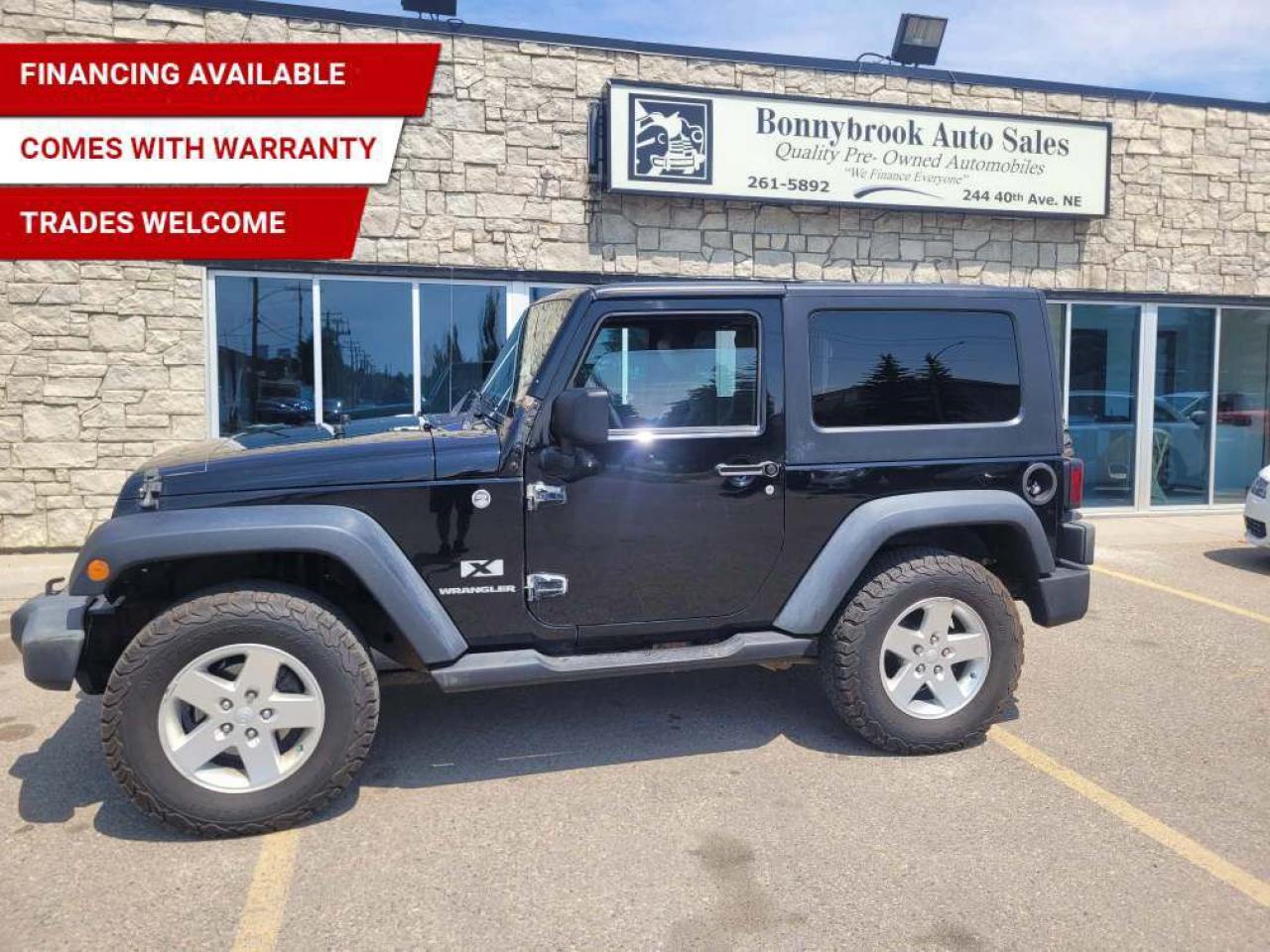 Used 2007 Jeep Wrangler 4WD 2DR X for sale in Calgary, AB