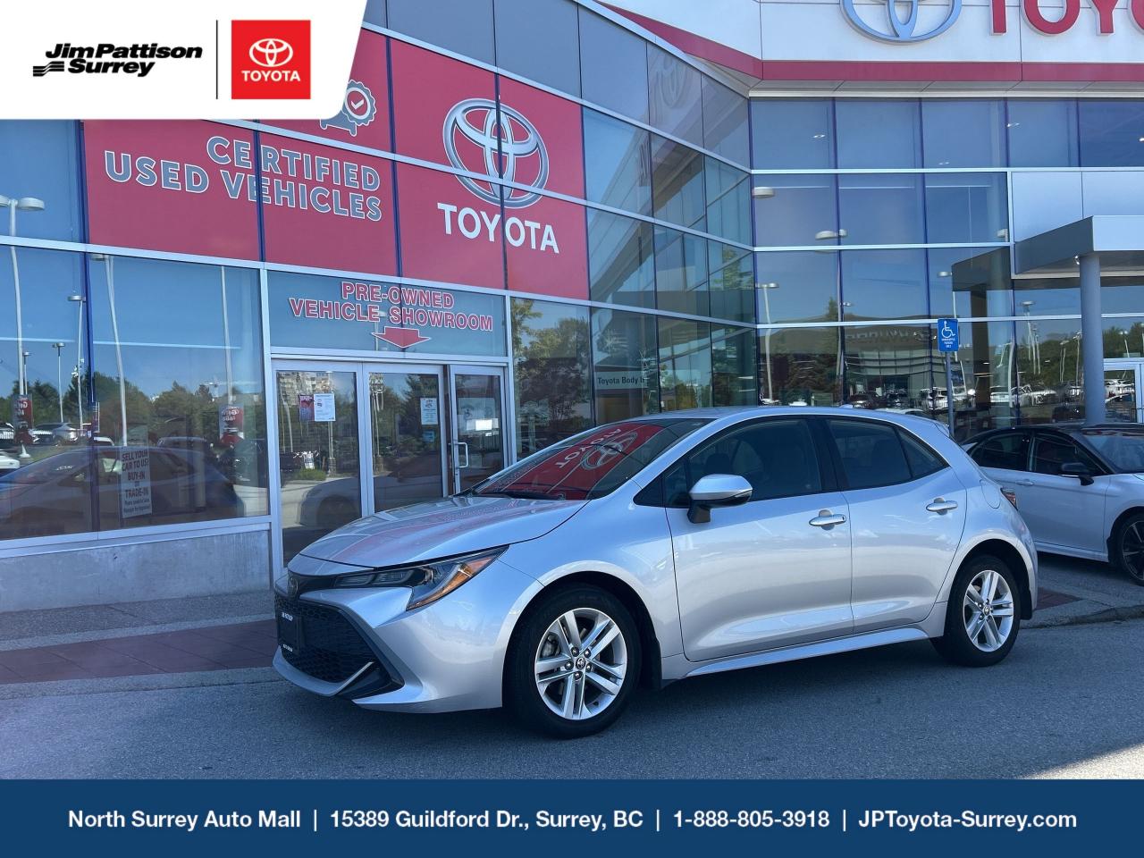 Used 2021 Toyota Corolla Hatchback CVT for sale in Surrey, BC