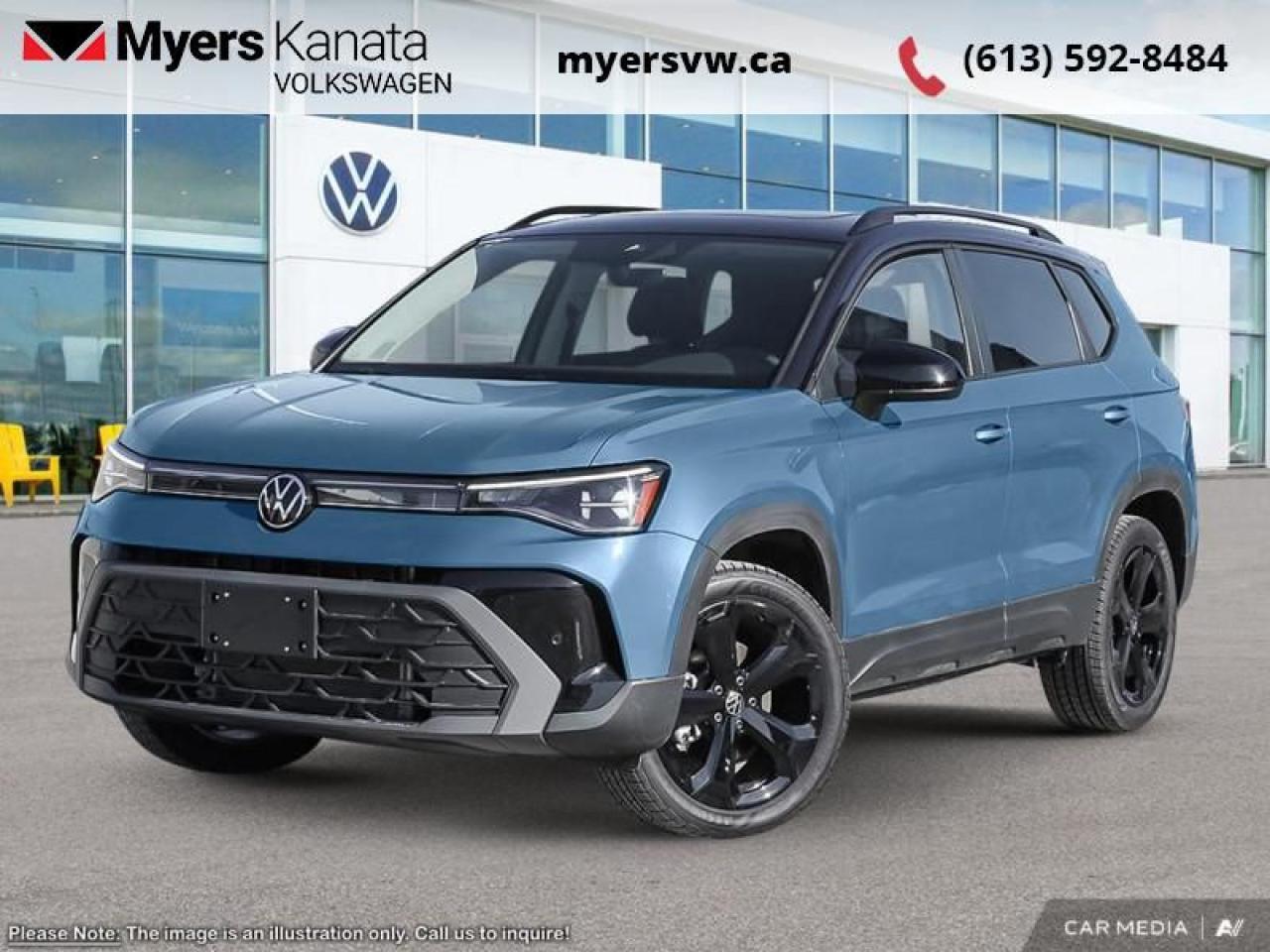 New 2025 Volkswagen Taos Comfortline Black Edition for sale in Kanata, ON