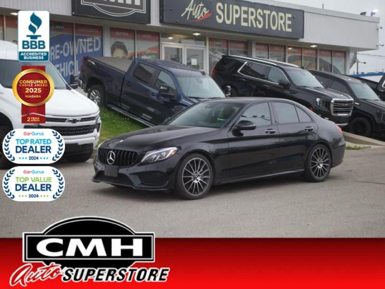 Used 2017 Mercedes-Benz C-Class C 43 AMG®  **LOW KMS - RED LEATHER** for sale in St. Catharines, ON