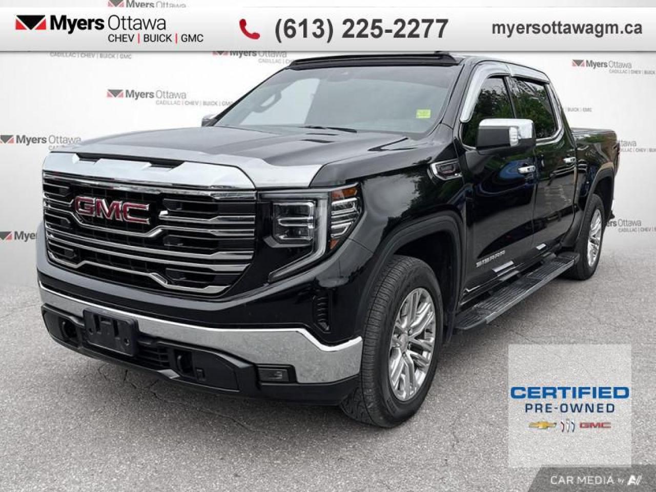 Used 2022 GMC Sierra 1500 SLT  SLT, CREW CAB, 3.0 DURAMAX, SUNROOF for sale in Ottawa, ON