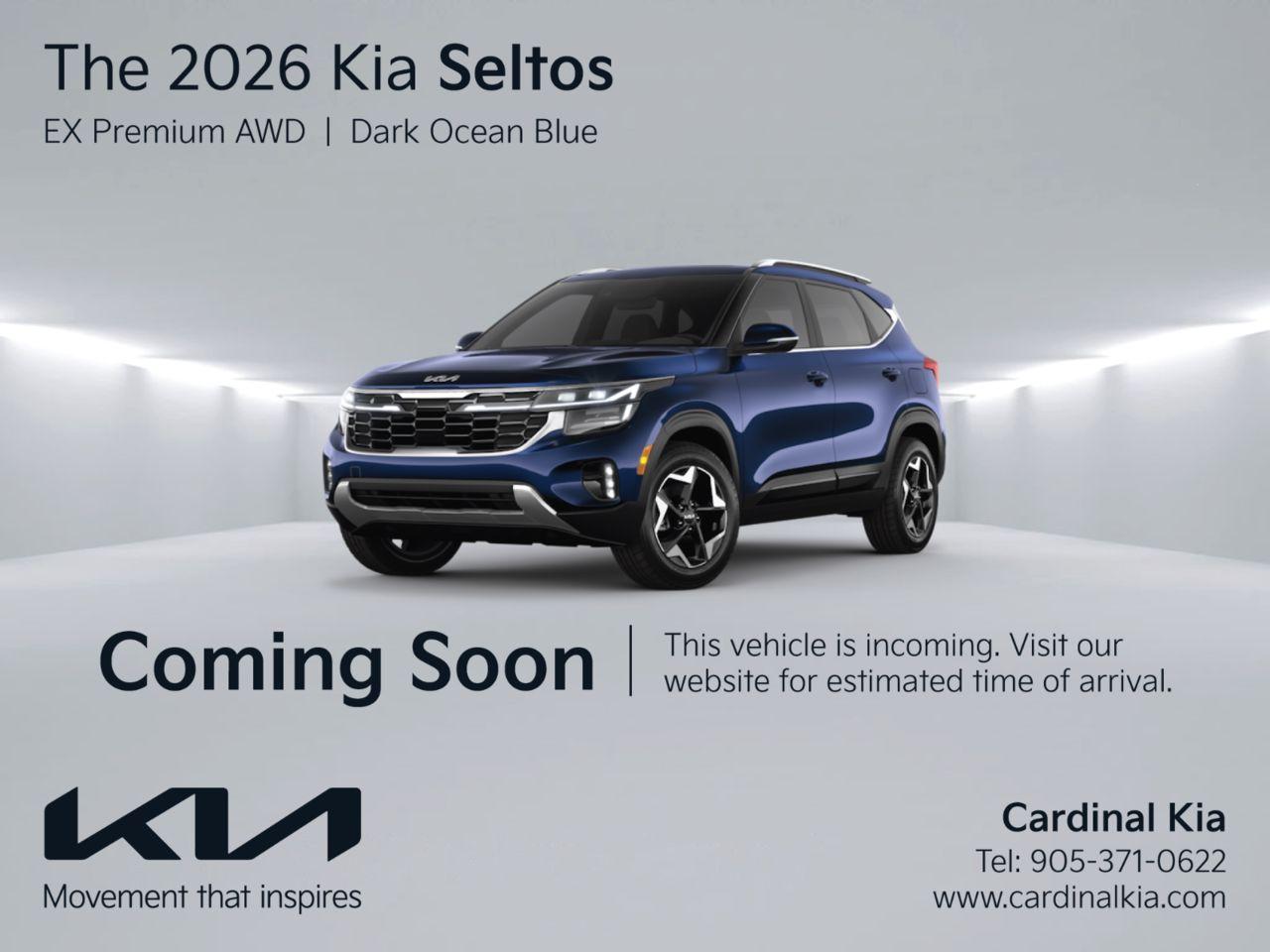 New 2026 Kia Seltos EX PREMIUM for sale in Niagara Falls, ON