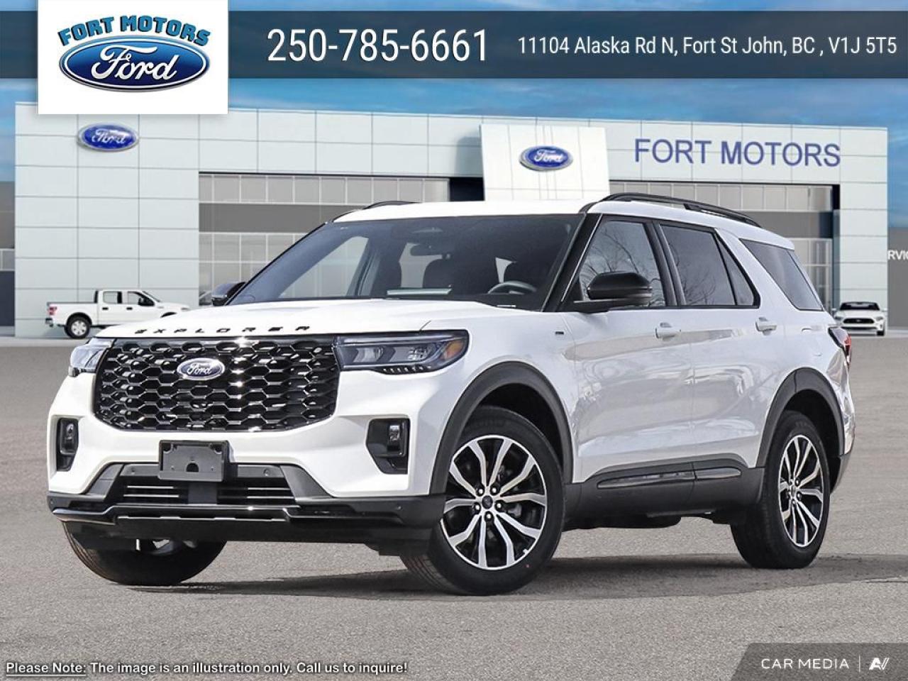 New 2025 Ford Explorer ST-Line for sale in Fort St John, BC