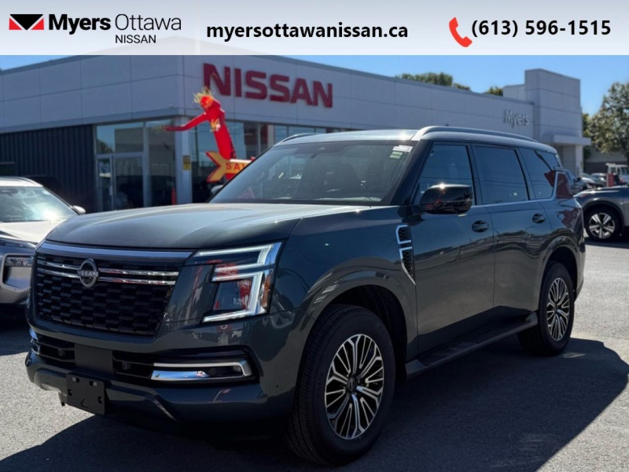 New 2025 Nissan Armada Platinum  - Sunroof -  Cooled Seats for sale in Ottawa, ON