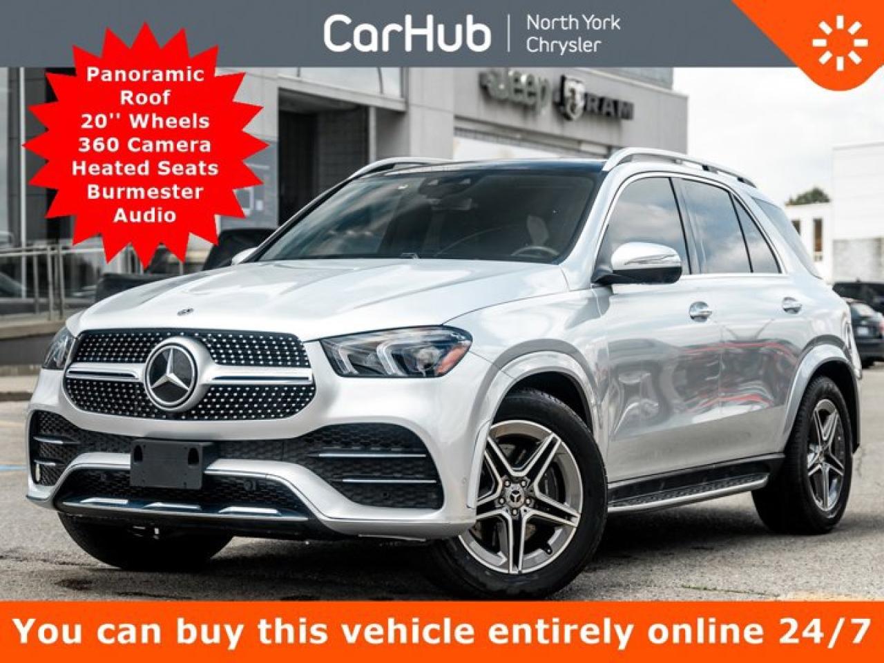 Used 2020 Mercedes-Benz GLE 350 Panoroof 20'' Wheels 360 Cam Heated Seats Burmester Audio for sale in Thornhill, ON