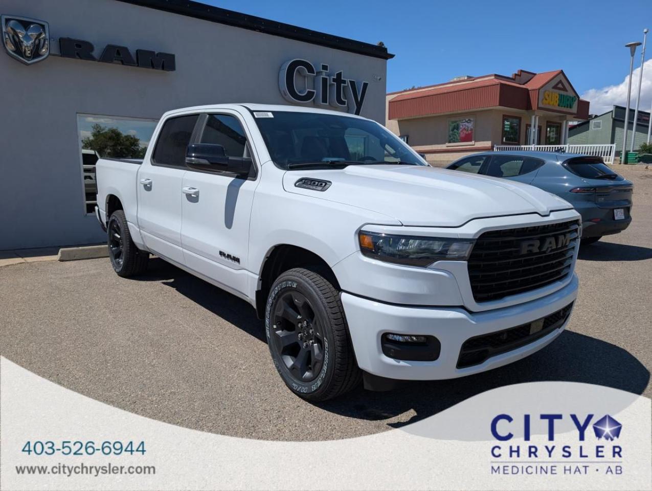New 2025 RAM 1500 SPORT 4X4 CREW CAB 5'7