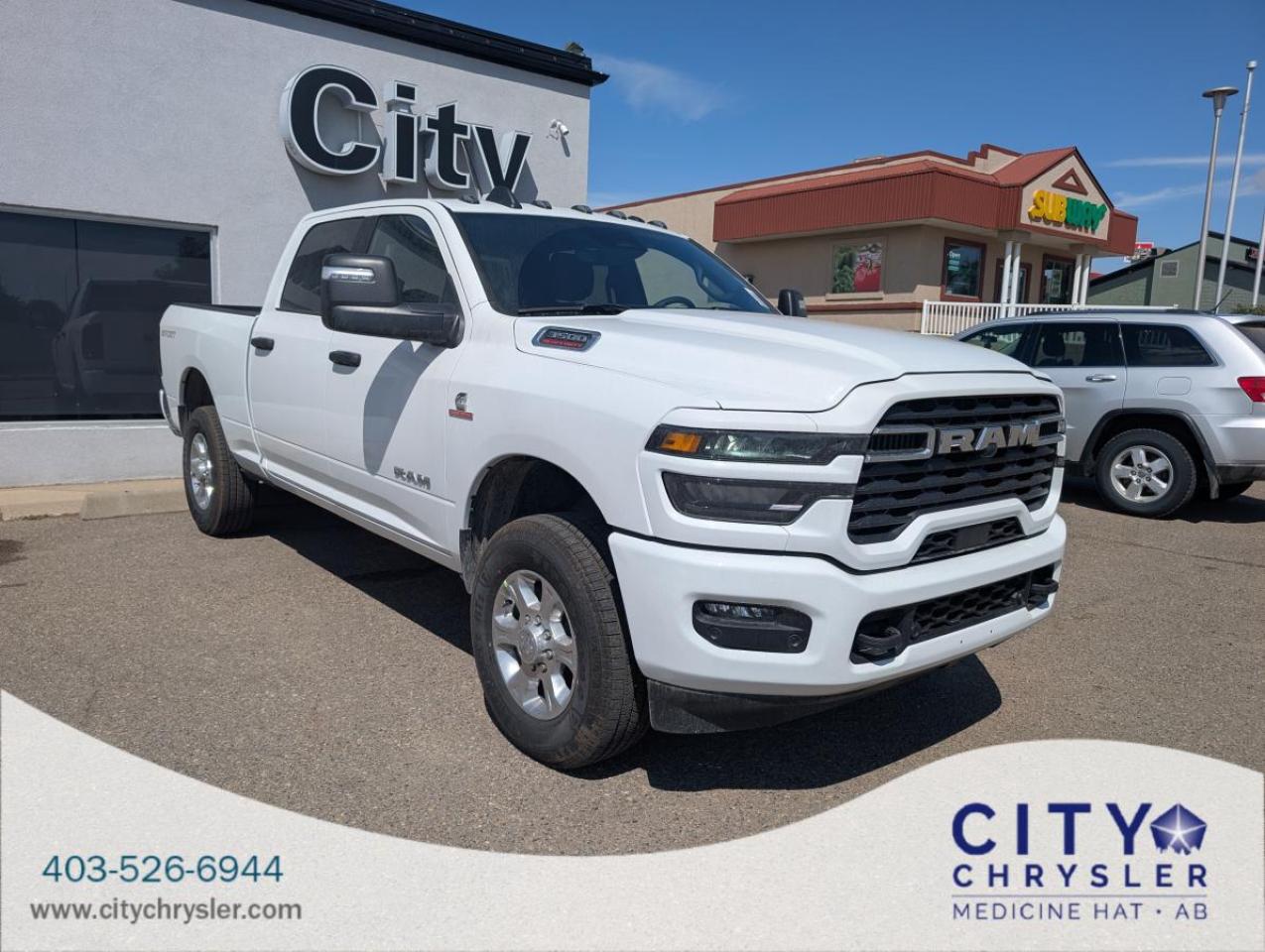 New 2025 RAM 3500 Big Horn 4x4 Crew Cab 6'4