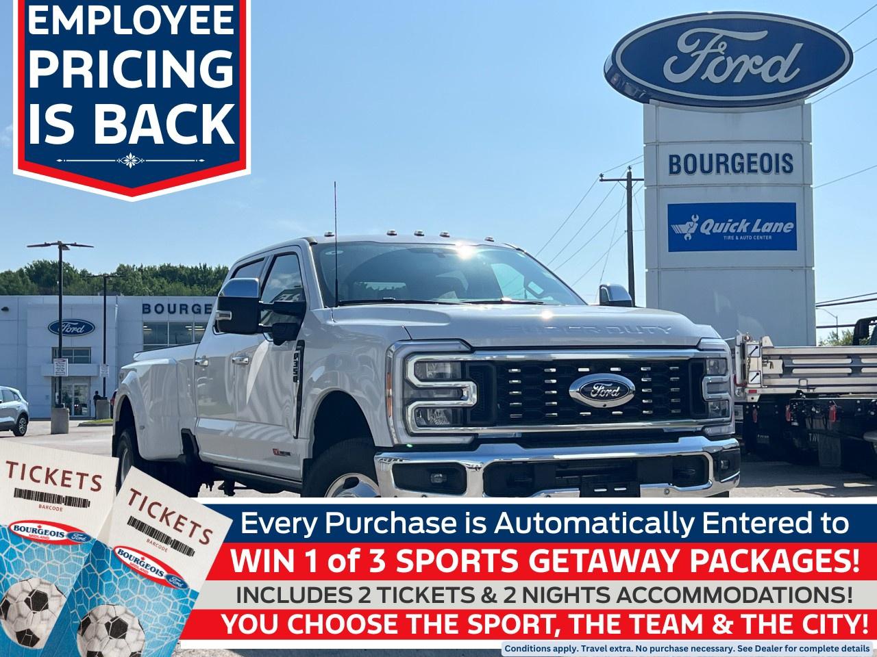New 2025 Ford F-350 Super Duty DRW LARIAT 4WD CREW CAB 8' BOX for sale in Midland, ON