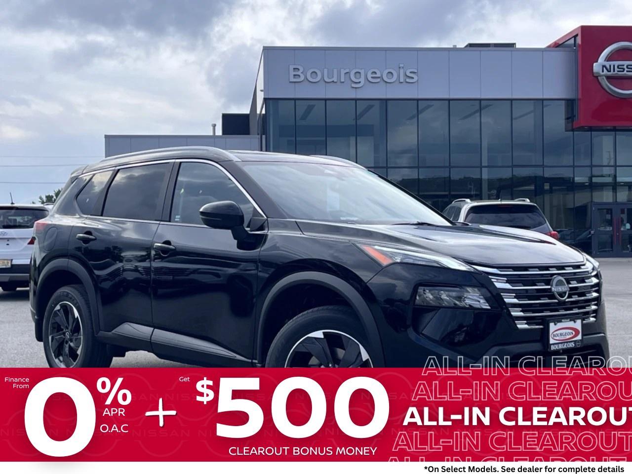 New 2025 Nissan Rogue AWD SV Moonroof for sale in Midland, ON