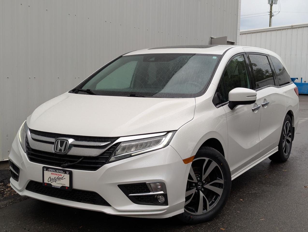 Used 2020 Honda Odyssey Touring $284 BI-WEEKLY - EXTENDED WARRANTY, LOCAL TRADE, WELL MAINTAINED for sale in Cranbrook, BC