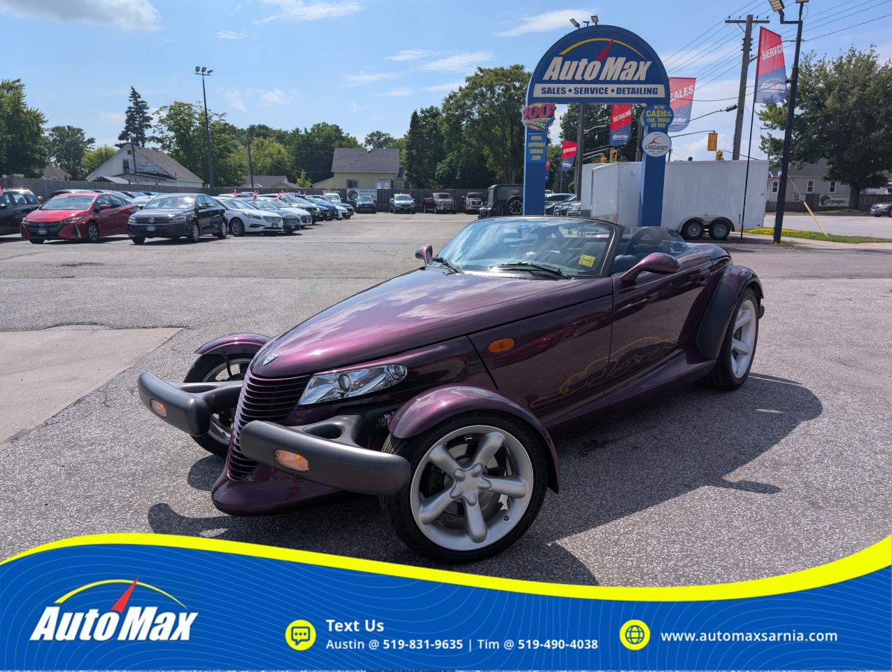 Used 1999 Plymouth Prowler  for sale in Sarnia, ON