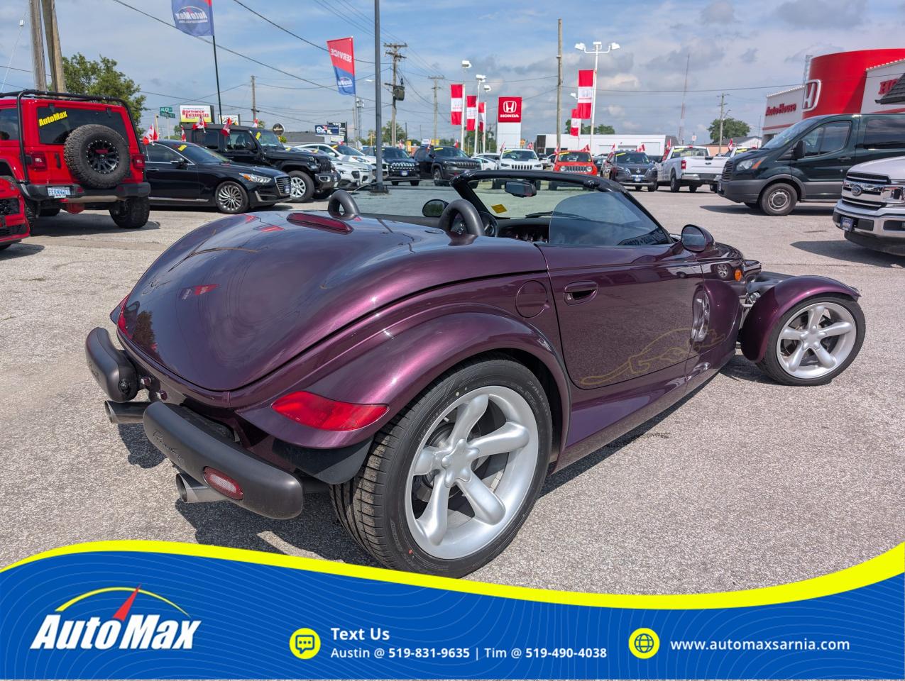 1999 Plymouth Prowler 3.5 V6-EXCELLENT SHAPE-DRIVES LIKE NEW! Photo