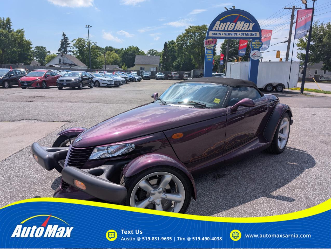1999 Plymouth Prowler 3.5 V6-EXCELLENT SHAPE-DRIVES LIKE NEW! Photo2