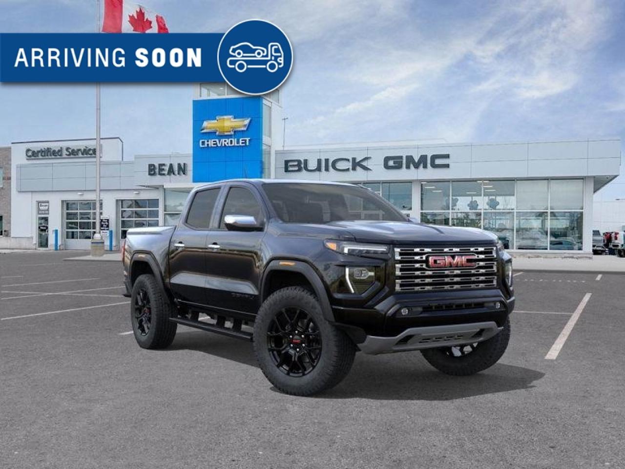 New 2025 GMC Canyon Denali 2.7L 4 CYL WITH REMOTE START/ENTRY, SUNROOF, HEATED SEATS, HEATED STEERING WHEEL, VENTILATED SEATS, HD SURROUND VISION, BOSE SPEAKER SYSTEM for sale in Carleton Place, ON