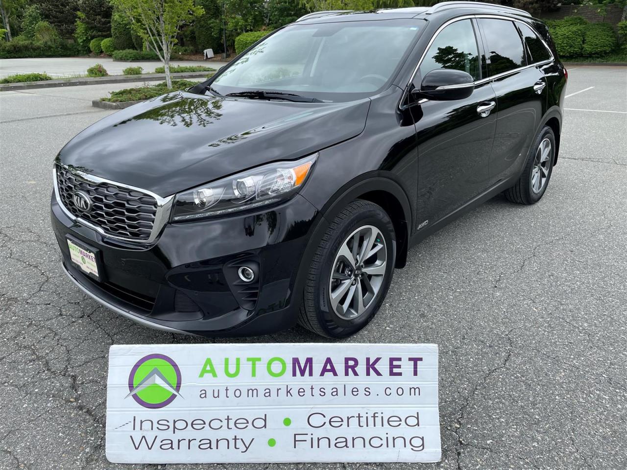 Used 2019 Kia Sorento EX LUXURY V6 AWD 7 PASS LEATHER GREAT FINANCING, WARRANTY, INSPECTED W/BCAA MBSHP! for sale in Surrey, BC