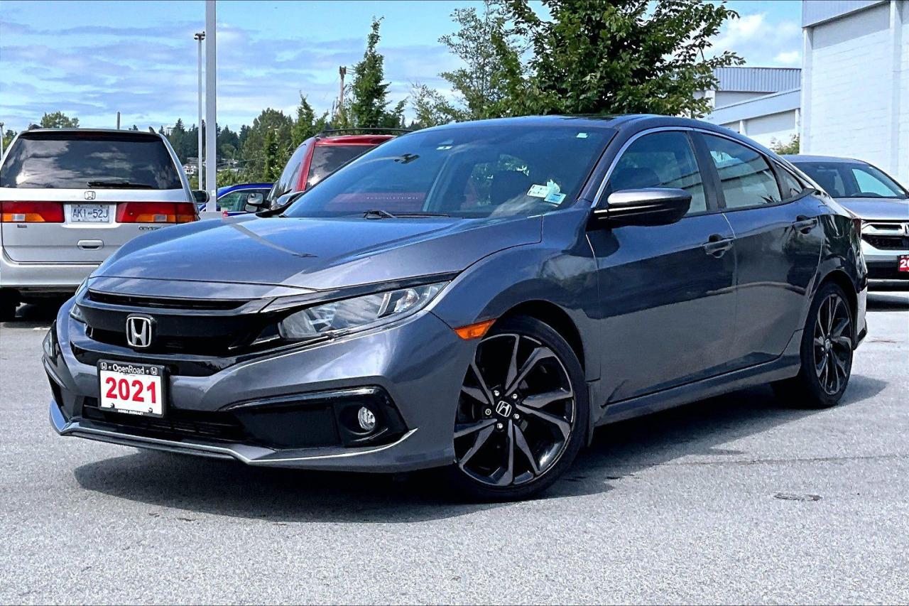Used 2021 Honda Civic Sedan Sport CVT for sale in Burnaby, BC