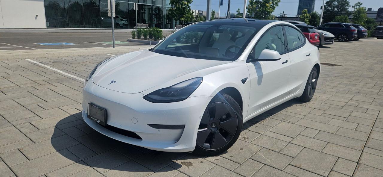 Used 2021 Tesla Model 3 STANDARD RANGE PLUS-AUTOPILOT-WHITE INTERIOR for sale in Toronto, ON