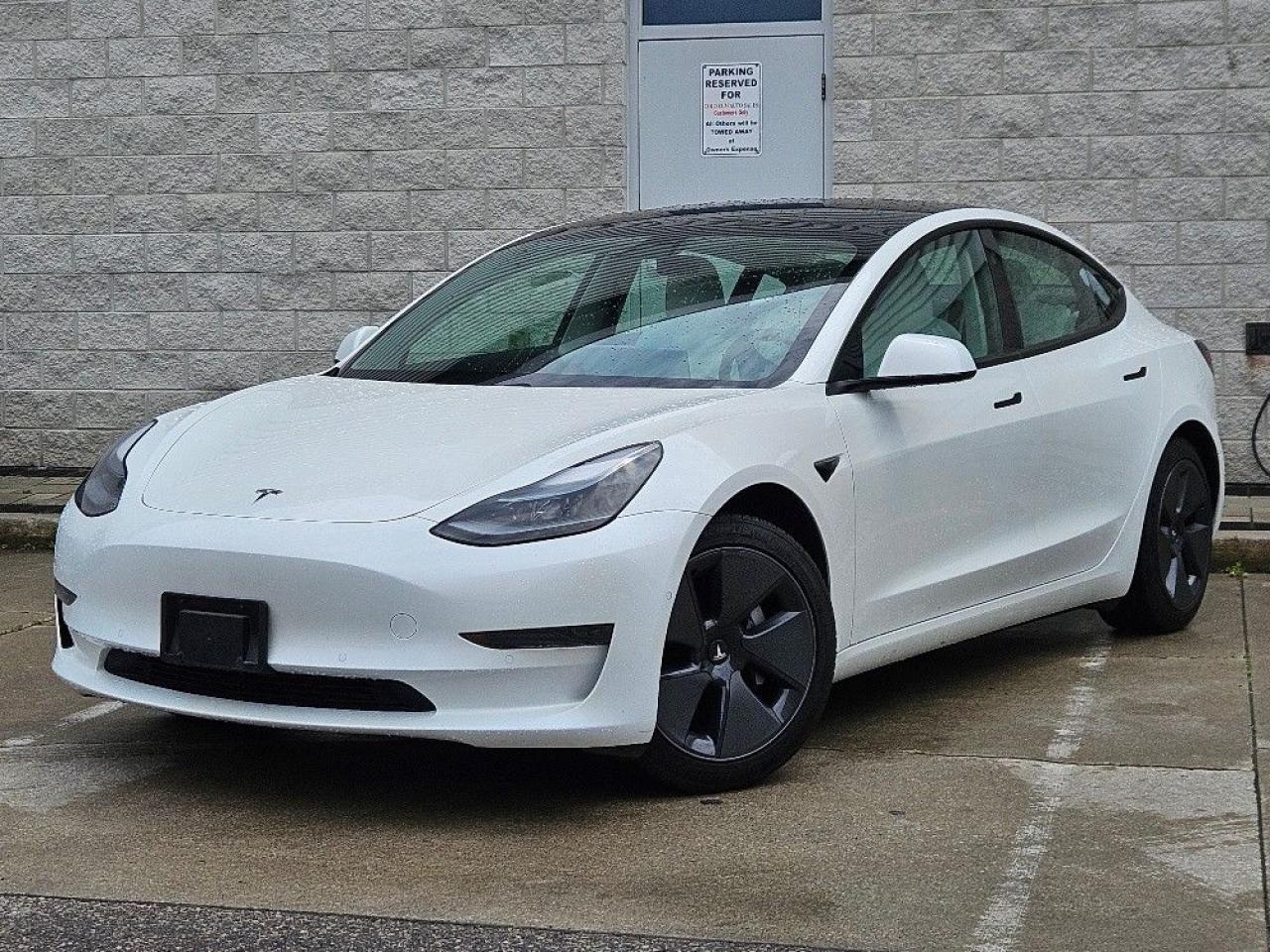 Used 2021 Tesla Model 3 STANDARD RANGE PLUS-AUTOPILOT-WHITE INTERIOR for sale in Toronto, ON