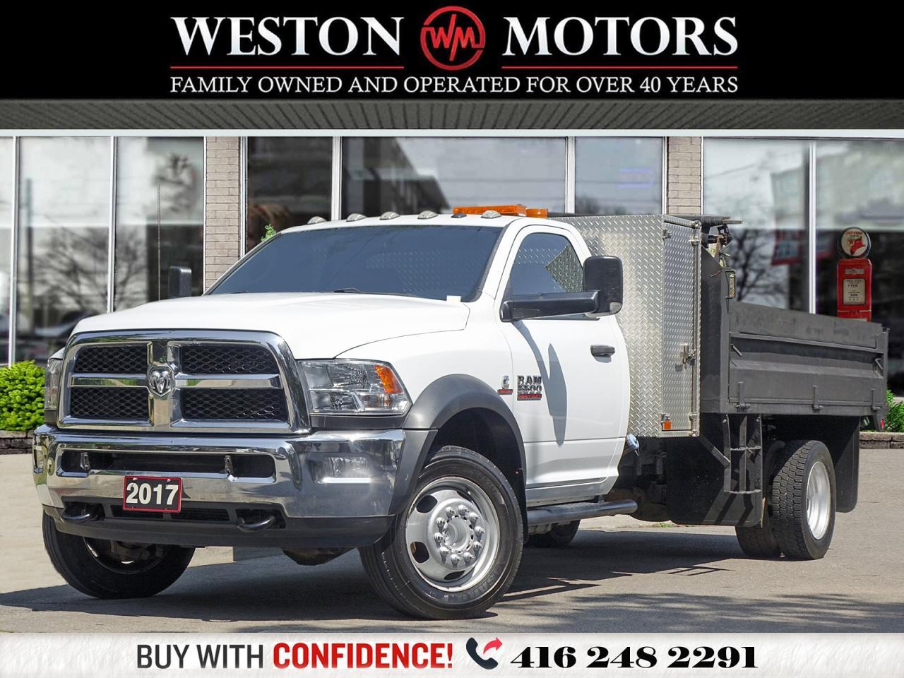 2017 RAM 5500 Chassis ST*REG CAB*DISEL*4X4*DUMP TRUCK*POWER GROUP