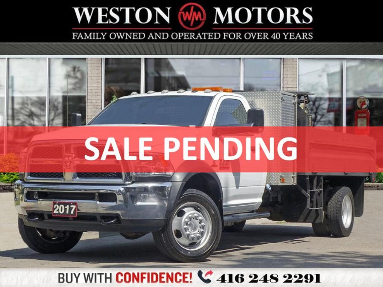 2017 RAM 5500 Chassis ST*REG CAB*DISEL*4X4*DUMP TRUCK*POWER GROUP - Photo #1