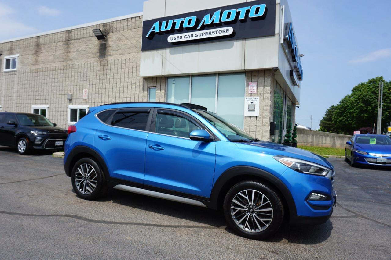 Used 2017 Hyundai Tucson 2.0L LUXURY AWD CERTIFIED *HYUNDAI MAINTAIN* CAMERA BLUETOOTH LEATHER HEATED SEATS PANO ROOF CRUISE ALLOYS for sale in Burlington, ON
