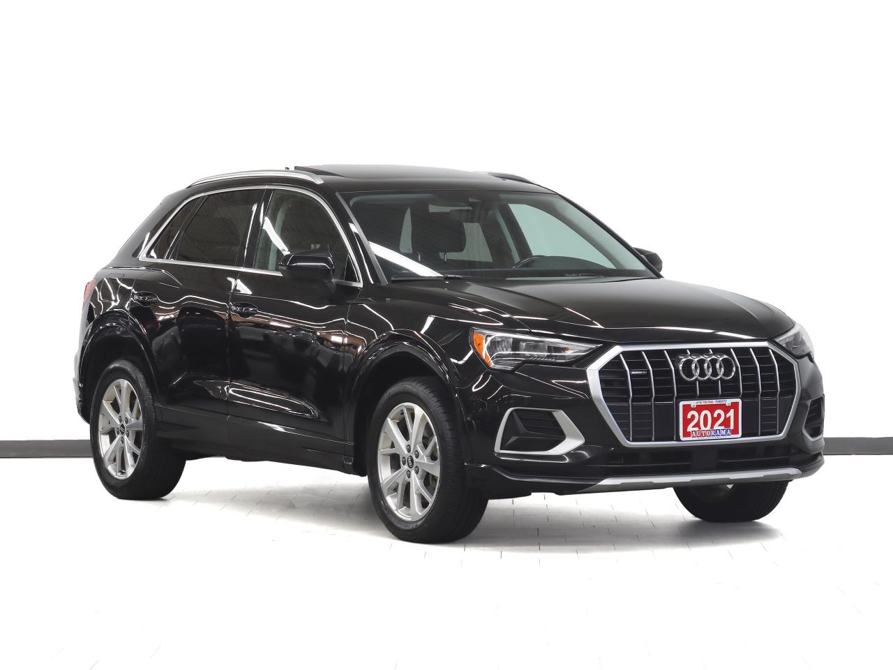 2021 Audi Q3 PROGRESSIV | AWD | Nav | Leather | Panoroof | BSM