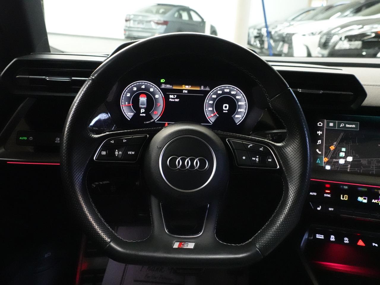 2022 Audi A3 PROGRESIV | S-Line | AWD | Nav | Leather | Sunroof