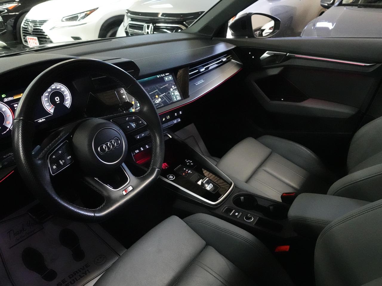 2022 Audi A3 PROGRESIV | S-Line | AWD | Nav | Leather | Sunroof