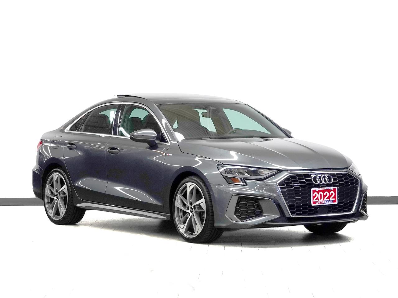 Used 2022 Audi A3 PROGRESIV | S-Line | AWD | Nav | Leather | Sunroof for sale in Toronto, ON