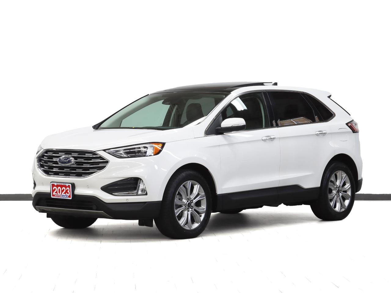 2023 Ford Edge TITANIUM | AWD | Leather | Sunroof | BSM | CarPlay