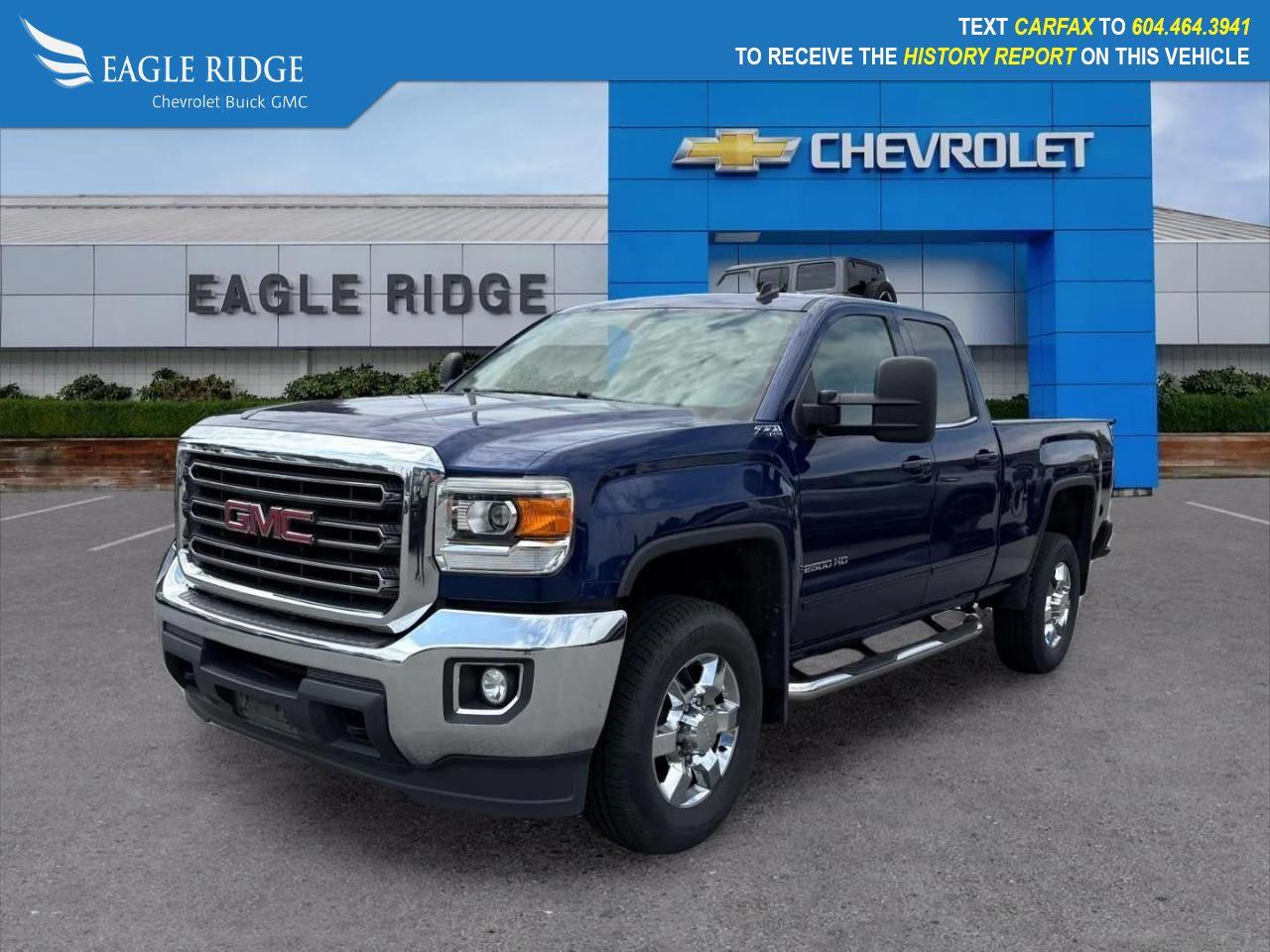 Used 2015 GMC Sierra 2500 HD SLE Rear Bumper Cornersteps, Remote Keyless Entry, Remote keyless entry, Split folding rear seat, Steering wheel mounted audio controls, Traction control, Wideside Body Ordering Code for sale in Coquitlam, BC