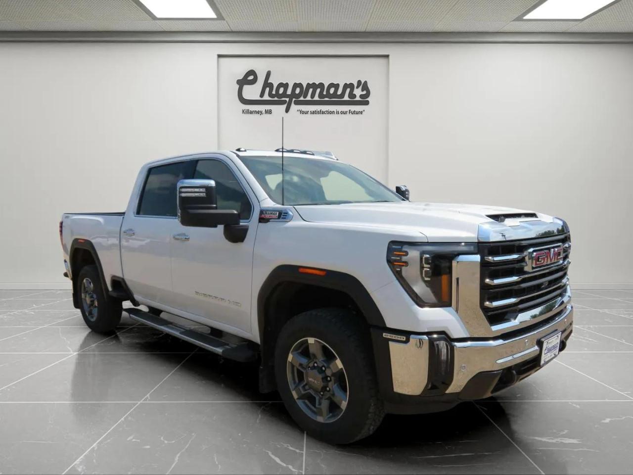 New 2025 GMC Sierra 2500 HD SLT HD Surround Vision, Heated Steering Wheel, Heated/Ventilated Front Seats for sale in Killarney, MB