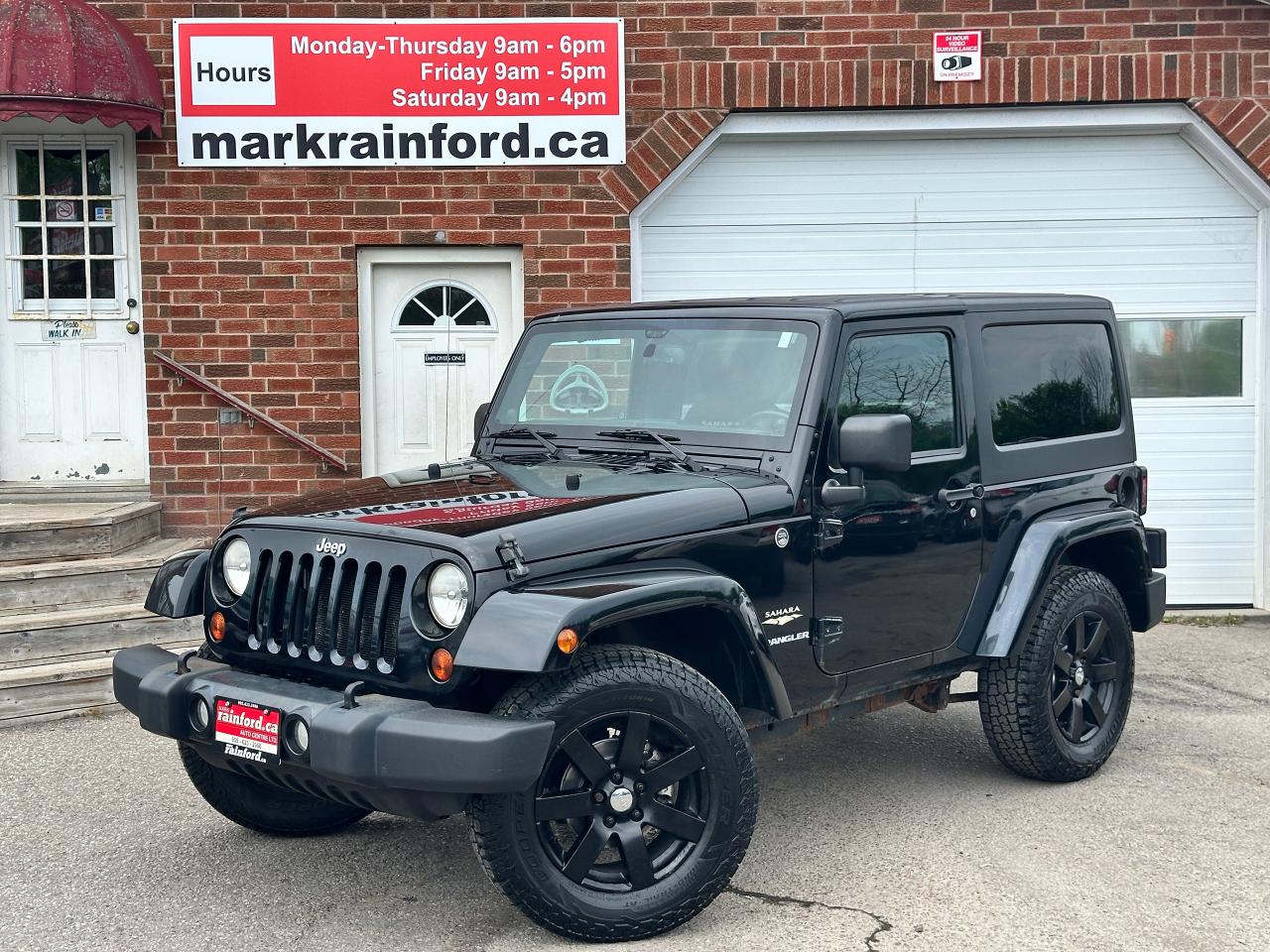 Used 2013 Jeep Wrangler Sahara 4X4 6Speed Cloth NAV Bluetooth A/C HardTop for sale in Bowmanville, ON