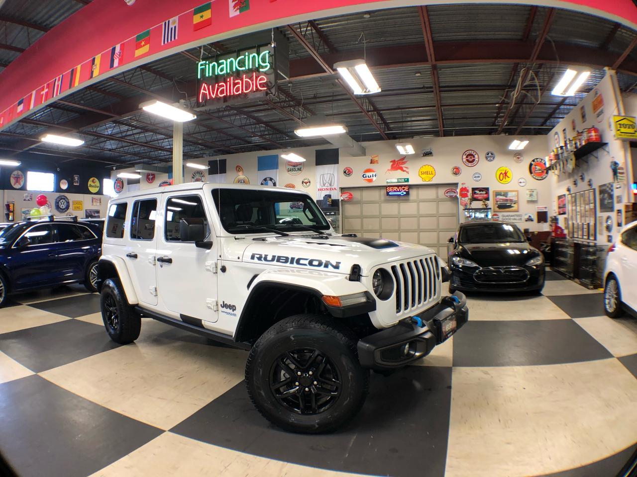 2021 Jeep Wrangler 4xe UNLIMITED RUBICON 4WD LEATHER NAV CAMER