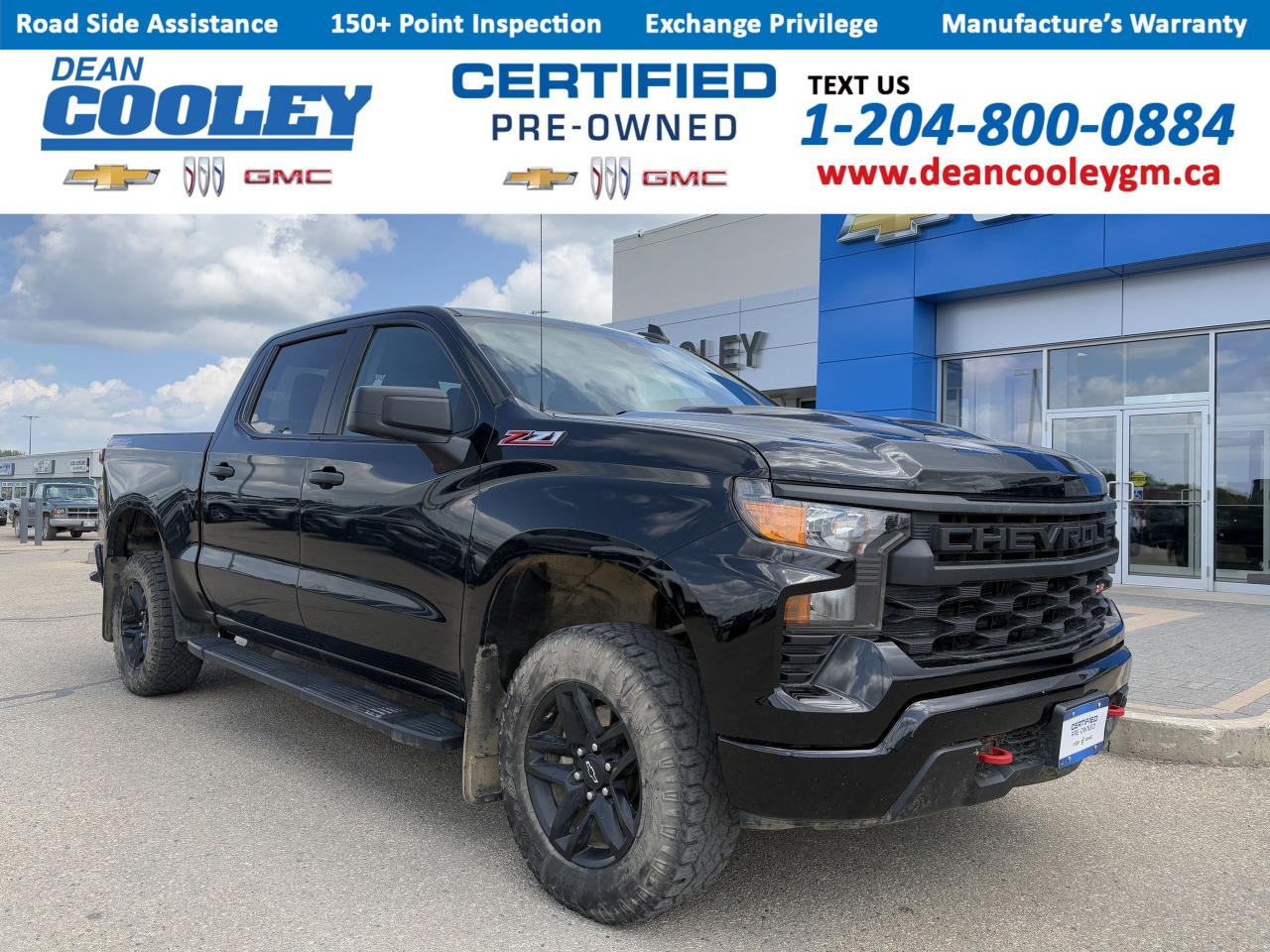 Used 2022 Chevrolet Silverado 1500 Custom Trail Boss for sale in Dauphin, MB