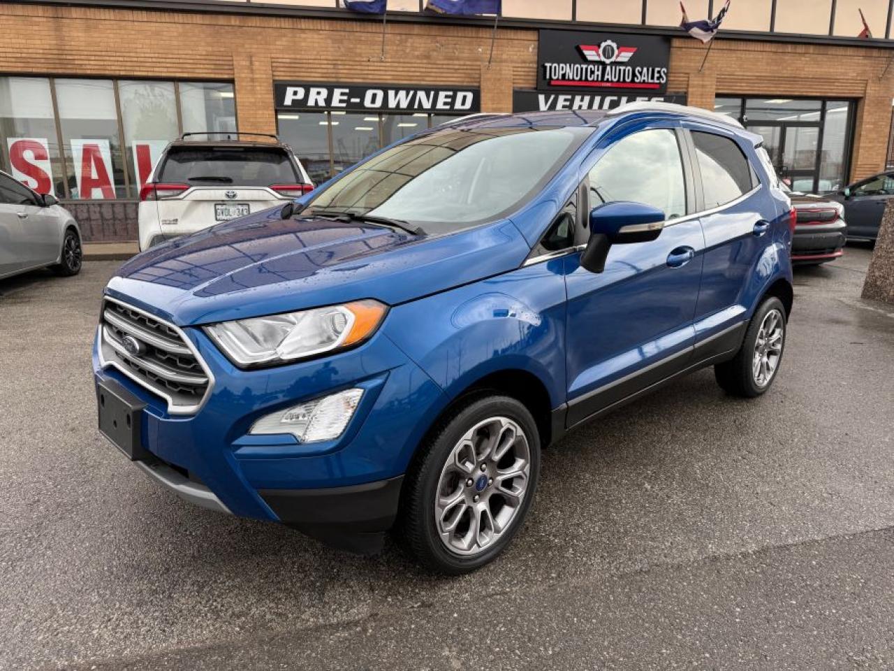 Used 2019 Ford EcoSport TITANIUM/2ND SET OF WHEELS/LEATHER/SUNROOF/NAVI for sale in North York, ON