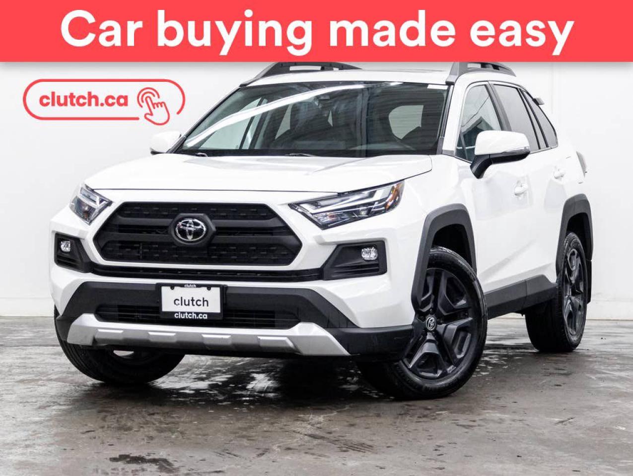 Used 2022 Toyota RAV4 Trail AWD w/Apple CarPlay & Android Auto, Heated Front Seats, Backup Cam for sale in Toronto, ON