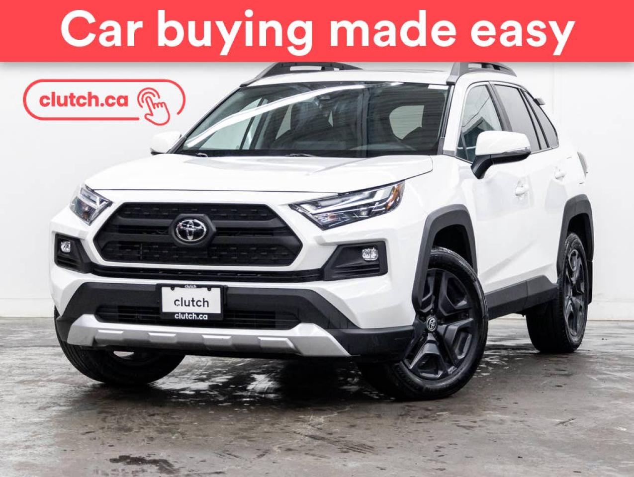 Used 2022 Toyota RAV4 Trail AWD w/Apple CarPlay & Android Auto, Heated Front Seats, Backup Cam for sale in Toronto, ON