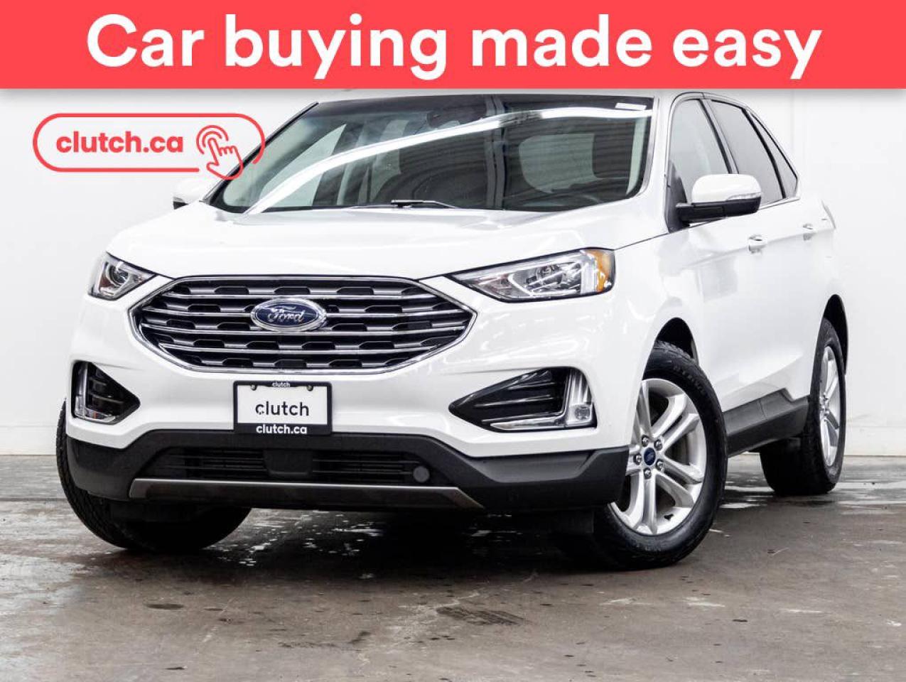 Used 2020 Ford Edge SEL AWD w/ Apple CarPlay, Heated Steering Wheel, Nav for sale in Toronto, ON