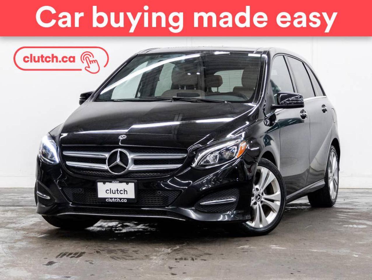Used 2018 Mercedes-Benz B-Class B 250 4MATIC w/ Apple CarPlay, Nav, Sunroof for sale in Toronto, ON