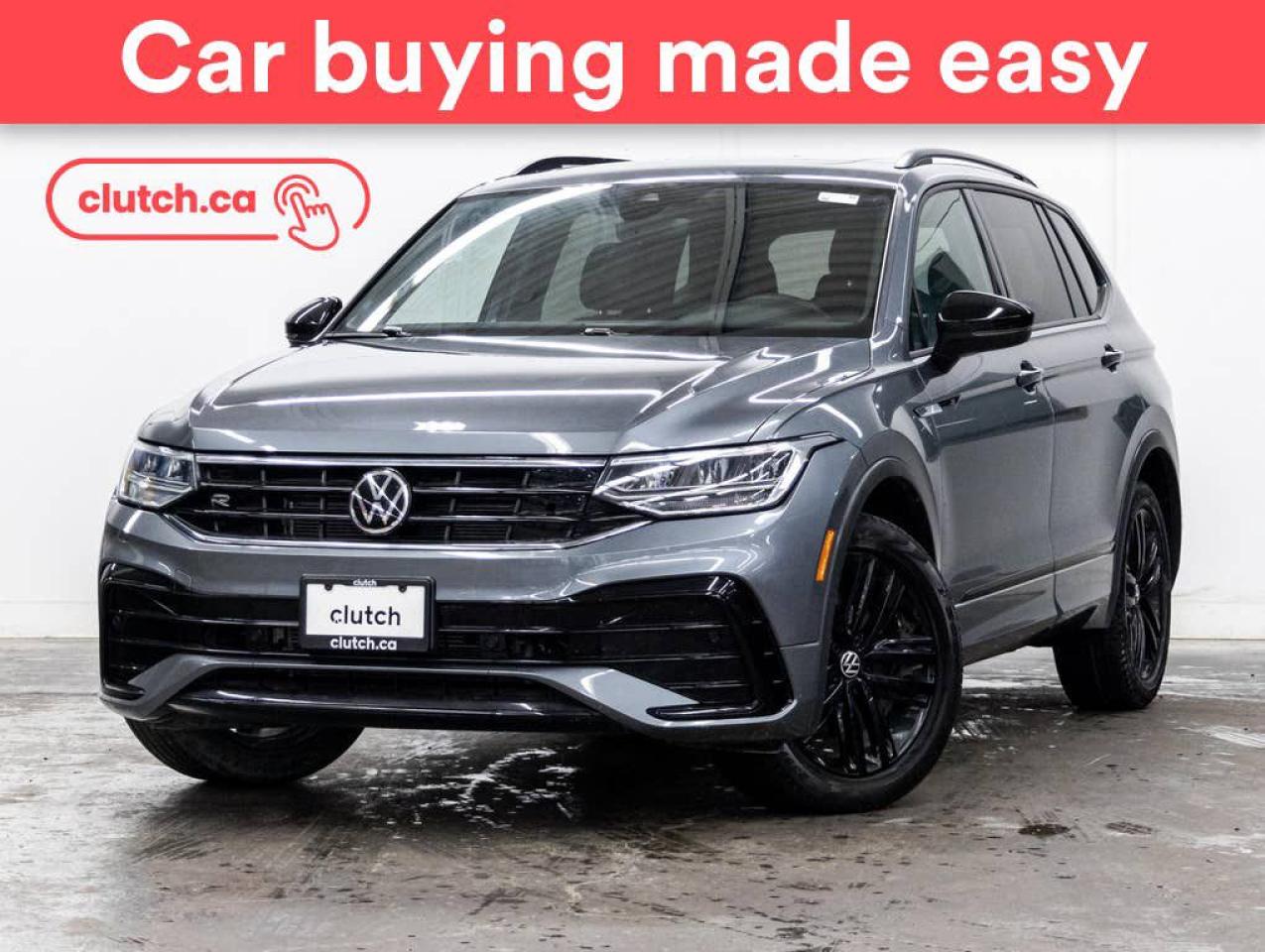 Used 2022 Volkswagen Tiguan Comfortline R-Line Black Edition AWD w/ Apple CarPlay & Android Auto, Panoramic Moonroof, Wireless Charging for sale in Toronto, ON
