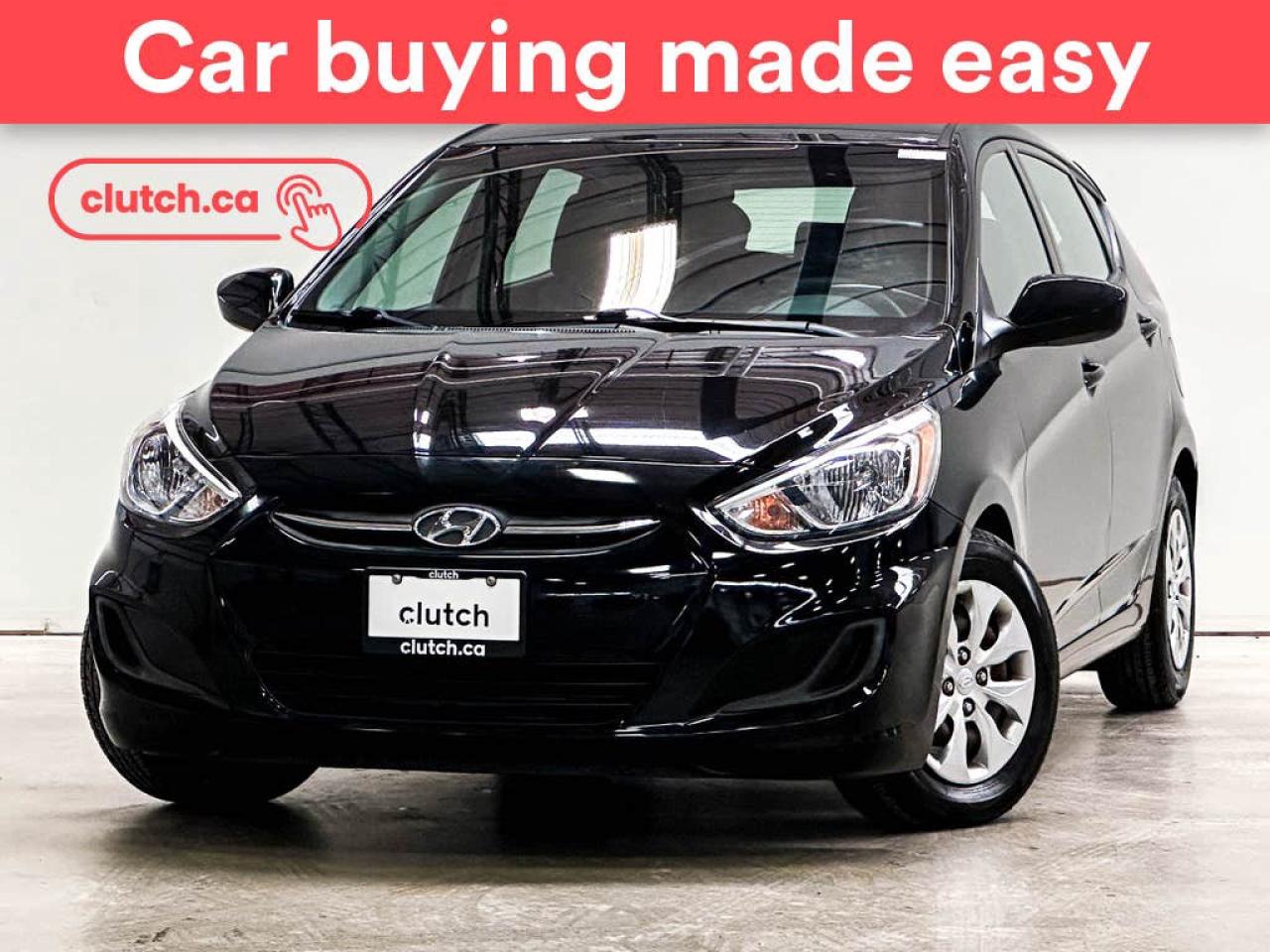 Used 2017 Hyundai Accent GL w/ Bluetooth, Heated Front Seats, Cruise Control for sale in Toronto, ON