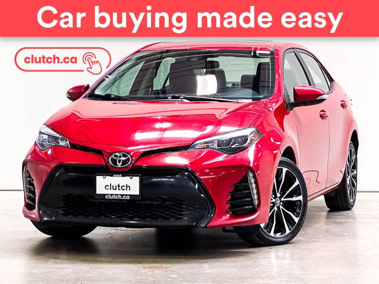 Used 2017 Toyota Corolla SE w/ Heated Front Seats, Rearview Camera, Cruise Control for sale in Toronto, ON