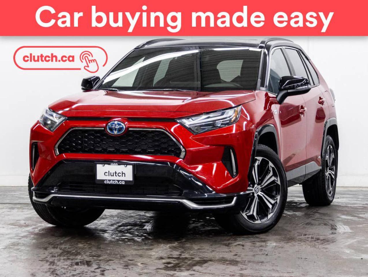 Used 2024 Toyota RAV4 Prime XSE AWD w/ Apple CarPlay & Android Auto, Power Moonroof, Heated Steering Wheel for sale in Toronto, ON